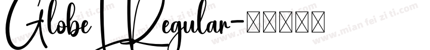 GlobeL Regular字体转换